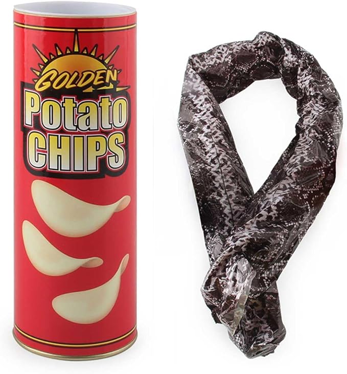 The Potato Chip Snake Can Jump Spring Snake Toy Gift April Fool Day