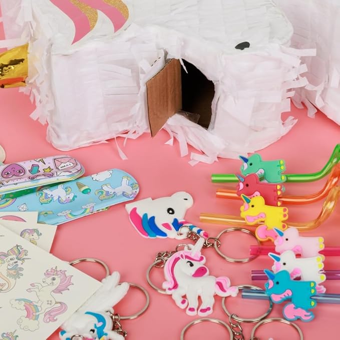 Unicorn Pinata Party Favors for Girl Birthday Party Supplies with