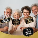 Retirement Photo Booth Props European Made Retirement Party Supplies