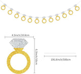 Diamond Ring Banner Engagement Banner Bachelorette Party Banner