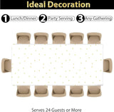 40th Birthday Party Supplies Serves 24 Black and Gold 40 Years Old