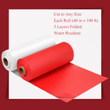 Moukeren 40'' x 100'' Circus Tablecloth Roll Carnival Tent Party Table