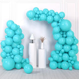 HOUSE OF PARTY Metallic Teal Balloon Garland - Teal Metallic Balloons