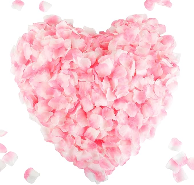 CODE FLORIST 2200 PCS Silk Flower Rose Petals for Wedding Decorations