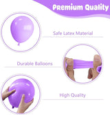 Pastel Easter Balloons,12 Inch Macaron Pink Blue Purple Green Yellow