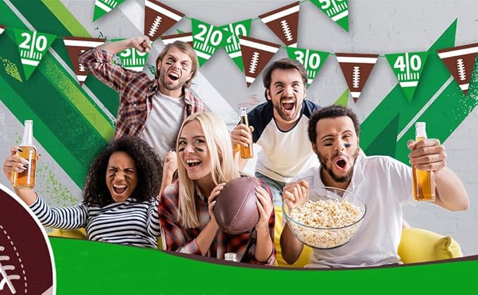Football Party Supplies tableware Set serve 20 Guestes Football Game