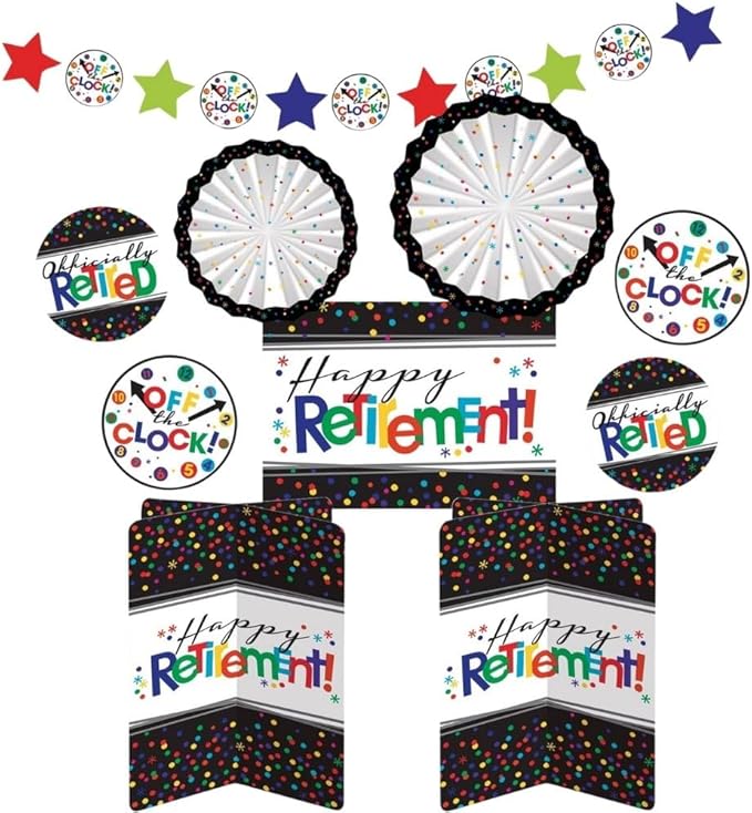 Officially Retired Room Decorating Kit Set Vibrant Design Perfect