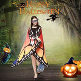 Halloween Butterfly Wings Costume for Womens Moth Wings Butterfly