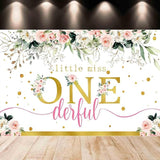 Baby Girl 1st Birthday Decorations Supplies Balloon Boxes Pink Gold