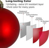 GameXcel Christmas Balls Ornaments for Xmas Tree - Shatterproof