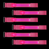 M.best 8pcs LED Light Up Bracelets Glow Flashing Wristbands Glow in