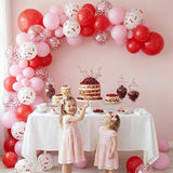 Red and Pink Cherry Balloons,12 Inch Red Pink Cherry Printed Balloon