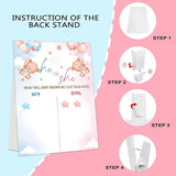 LNOKRIM Gender Reveal Party Games Bear Theme Baby Gender Reveal