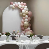 Dusty Pink and Gold Balloons Set 60Pcs 12 Inch Retro Blush Pink