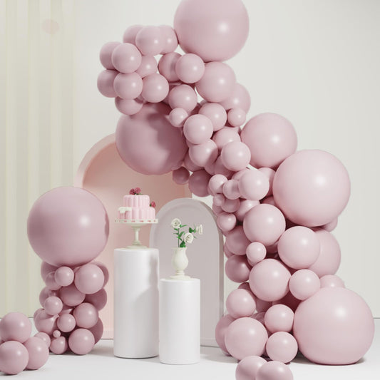 Dusty Pink Balloons, Scmdoti Pale Pink Balloons Different Sizes 18 12