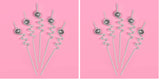 xo, Fetti Disco Ball Reusable Swirly Straw Set - 16 pc | Groovy