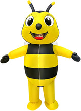 Inflatable Bee Costume Adult Funny Blow up Animal Costume Fancy Dress