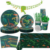 Dinosaur Birthday Decorations Tableware Set Birthday Party Supply