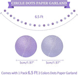 Retirement Party Decorations Kit for Women - 16-Piece Elegant Purple