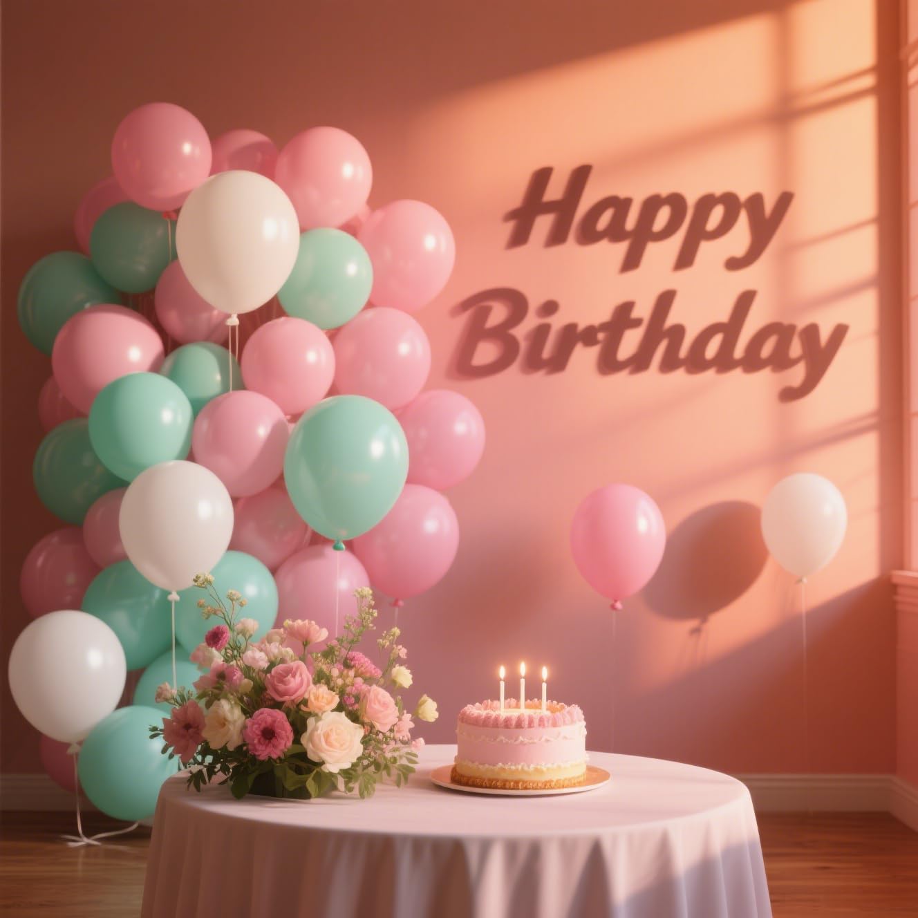 DRWKAY Pink Balloons 100 Pack, 12 Inch Latex Helium Pink Balloons