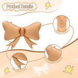4pcs Jumbo Oversized Ribbon Balloons Coquette Bow Balloons Bow Pa Maca