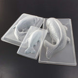 EORTA 3 Pack 3D Fish Shaped Jelly Molds PP Plastic