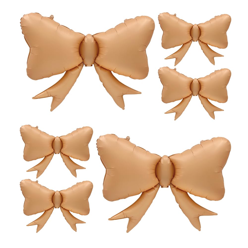 4pcs Jumbo Oversized Ribbon Balloons Coquette Bow Balloons Bow Pa Maca