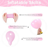 HILAVO Sage Green Pink Balloons 12 Inch Olive Green Pastel Pink Ivory