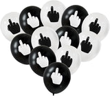 DS. DISTINCTIVE STYLE Middle Finger Balloons 12 Inch Latex Balloons