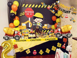 Construction 2nd Birthday Party Supplies Dump Truck Party