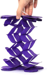 Black Purple Orange Green Halloween Party Decorations 157Ft Four