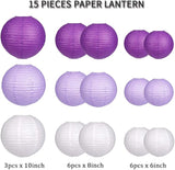 Paper Lanterns Decorative, Round Hanging Paper Lanterns Decorations