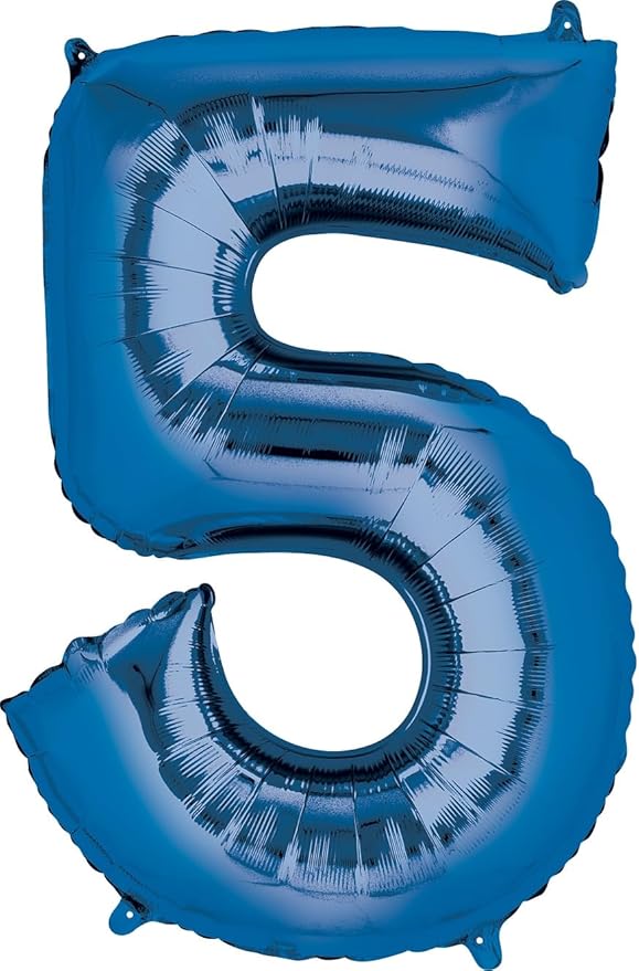Jurassic Dinosaur World 5th Birthday Party Supplies Foil Balloon