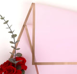 NESCCI 20 Sheets Pastel Pink Floral Bouquet Wrapping Paper -