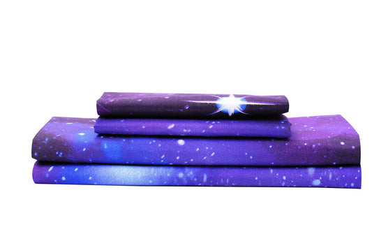 Bedlifes Galaxy Outer Space Sheet Set, Galaxy Themed, 3 pcs Including