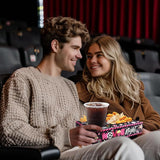 48 Pcs Valentine's Day Party Supplies Movie Night Paper Snack Trays