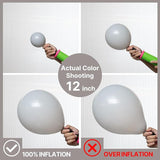 PartyWoo Gray Balloons 100 pcs Different Sizes of 18 12 10 5 Inch