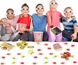 36Pcs Movie Night LED Finger Lights Movie Theme LED Finger Lights