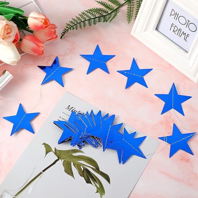 Patelai Glitter Star Garland Banner 2026 Graduation Decor 130 Feet #26
