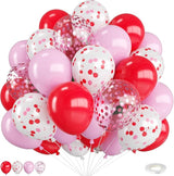 Red and Pink Cherry Balloons,12 Inch Red Pink Cherry Printed Balloon