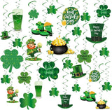 St Patrick's Day Party Decorations 30 Pcs Irish Shamrock St