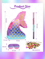 Mermaid Pinatas for Girl Under the Sea Piñata de Sirena with Wood