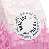 Number 3 Pinata Pink and Gold for Girls 3rd Birthday Party