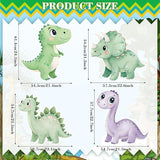 4 Pcs Large 20 x 30 Dinosaur Cardboard Cutouts Dinosaur Birthday