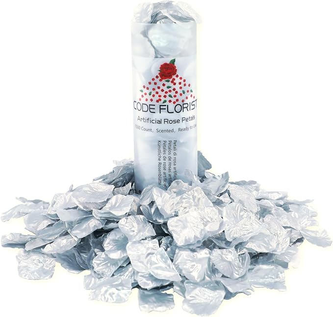 CODE FLORIST 1500 PCS Silk Rose Petals for Valentine's Day,Fake Rose #