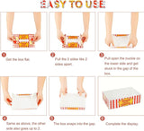 30 Pcs Carnival Party Supplies 4 Corner Food Boxes Movie Night Snack