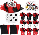 9 Set Casino Theme Birthday Party Decorations for Table Centerpiece