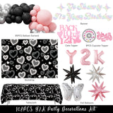 Fiesec Y2k Party Decorations – 109 PCs 2000 the Party Supplies with