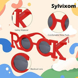 Party Sunglasses-9 Pairs Fun Music-Themed Party glasses， Funny Summer