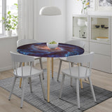 Spiral Galaxy Tablecloth with Elastic Edg 42" (Round) Spiral G